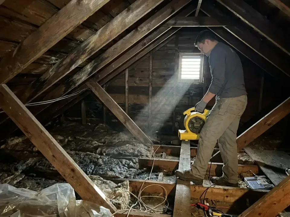 attic-water-damage-drying-proc-007 — frequently asked questions, Emergency Water Extraction & 24/7 Flood Response in Mount M…